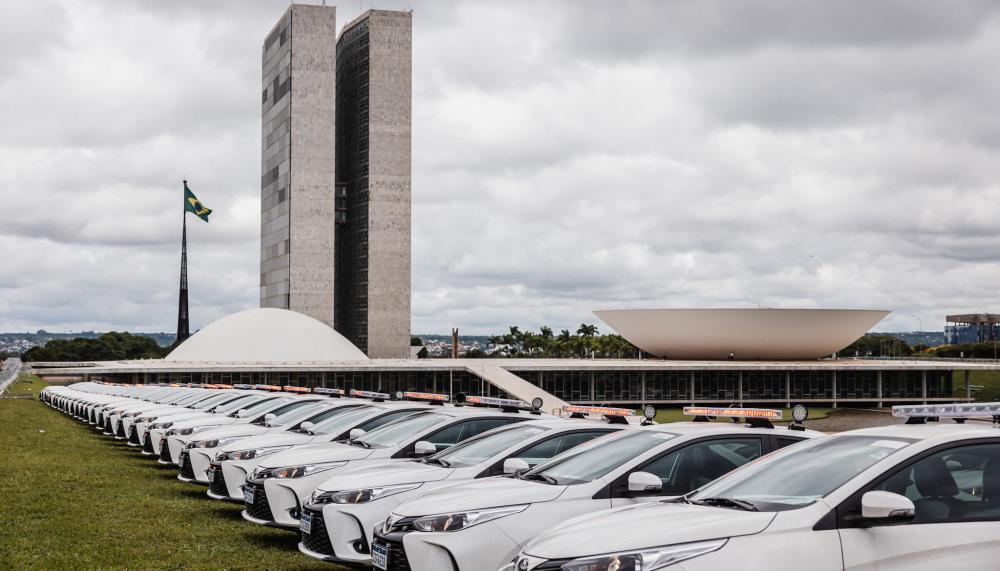 Segurança Pública do Tocantins recebe novas viaturas do Governo Federal 