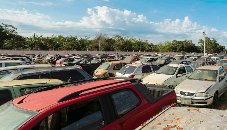 Detran Tocantins realiza primeiro leilão do ano com mais de 800 veículos