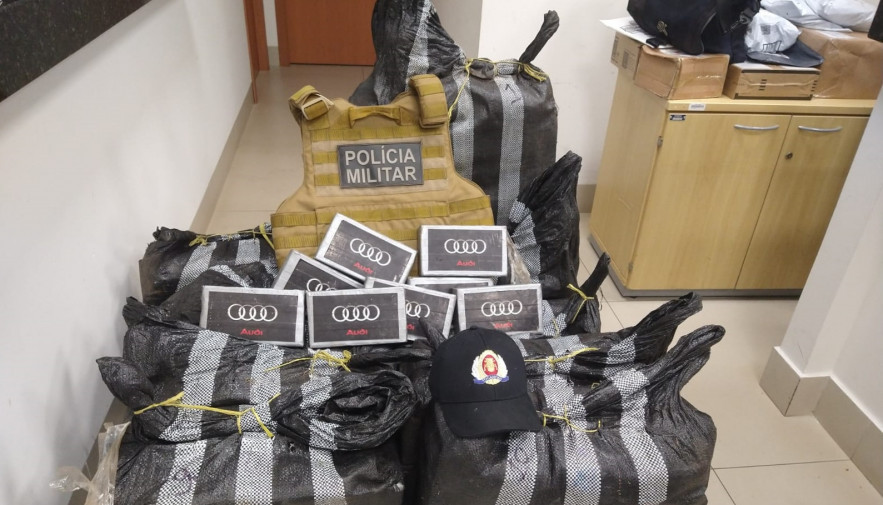 PMTO prende suspeito de tráfico e apreende 420 quilos de entorpecentes em Rio Sono
