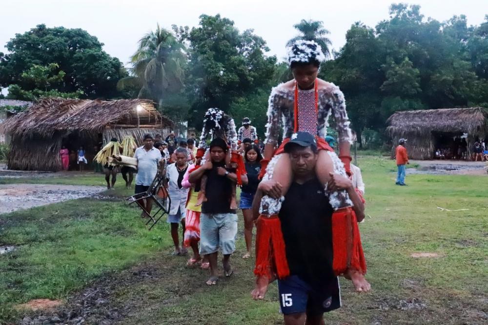 Hèrèrawo: meninos se tornam adultos em festa cultural da aldeia Txuri, do povo Javaé