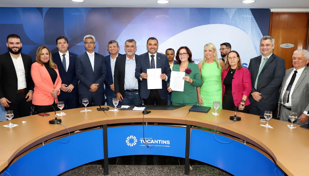 Governador Wanderlei Barbosa sanciona lei que aumenta número de desembargadores no Tocantins