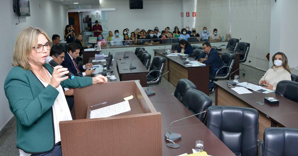 SES-TO apresenta prestação de contas dos anos de 2021 e 2022 na Assembleia Legislativa