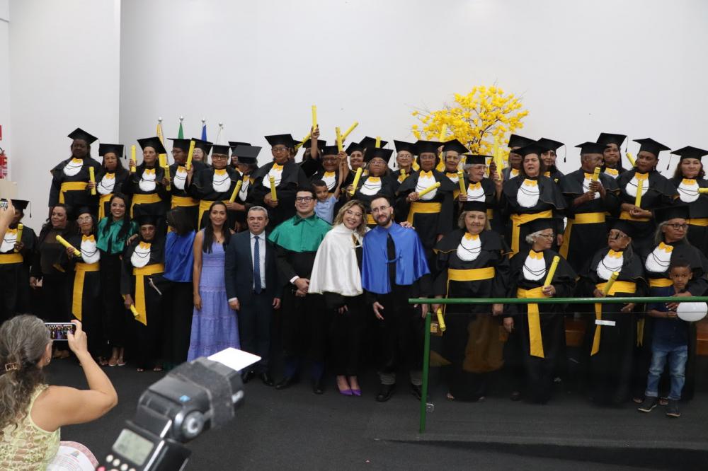 Em parceria com a prefeitura de Porto Nacional Universidade da Maturidade realiza colação de grau da 2ª turma do pólo de Porto Nacional