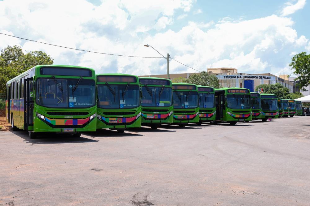 Prefeitura entregará mais 70 ônibus para transporte coletivo de Palmas
