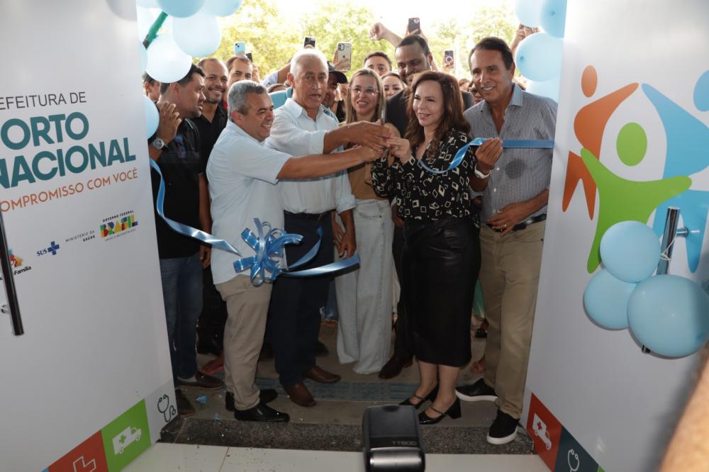 Com capacidade para fazer 2,3 mil atendimentos por mês, nova UBS é inaugurada em Luzimangues