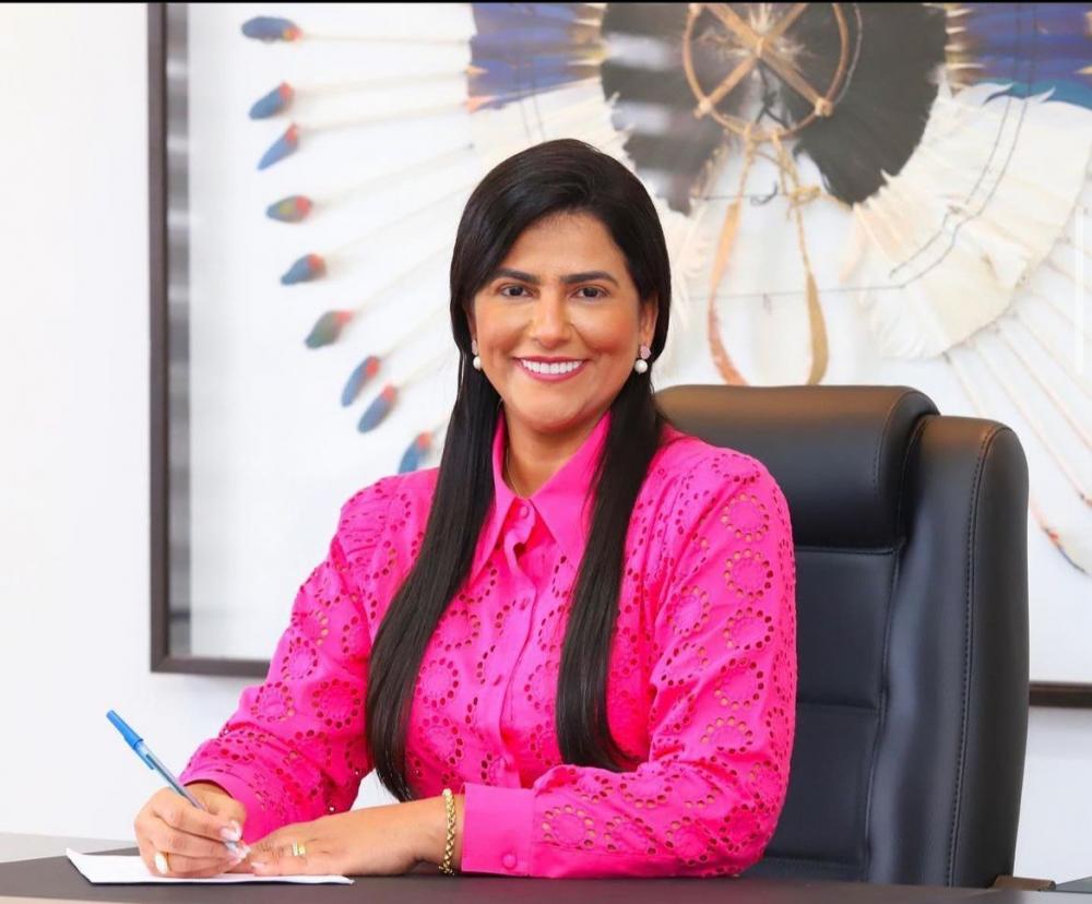 Primeira-Dama do Estado do Tocantins, Karynne Sotero, assume Secretaria de Participações Sociais