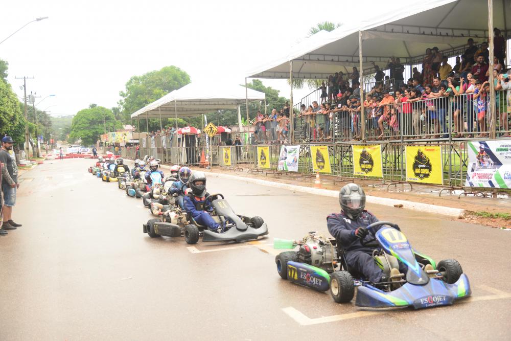 Vereador Marilon Barbosa destaca sucesso do 1º GP de Kart de Rua de Taquaruçu