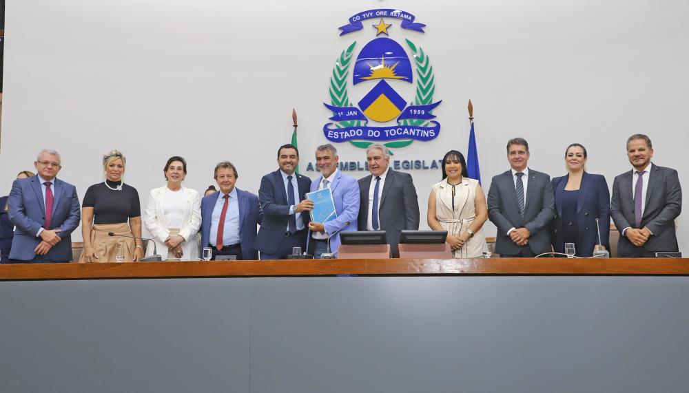 Governador Wanderlei Barbosa reforça diálogo e transparência entre Poderes durante abertura do ano legislativo