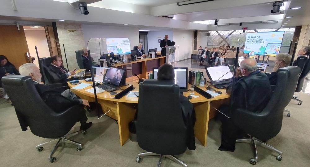 Presidente do TRE-TO apresenta Plano de Enfrentamento à Desinformação com foco nas eleições de 2024