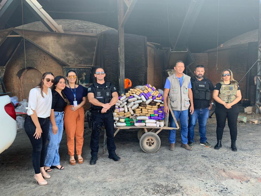 Polícia Civil incinera mais de 200kg de drogas em Paraíso do Tocantins