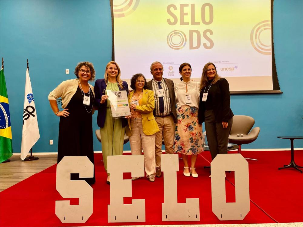 Unitins recebe reconhecimento internacional com Selo ODS Educação