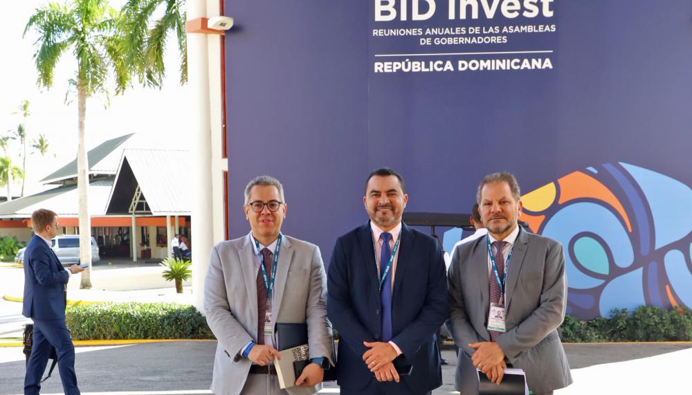 Na República Dominicana, governador Wanderlei Barbosa busca aporte de R$ 210 milhões com o BID