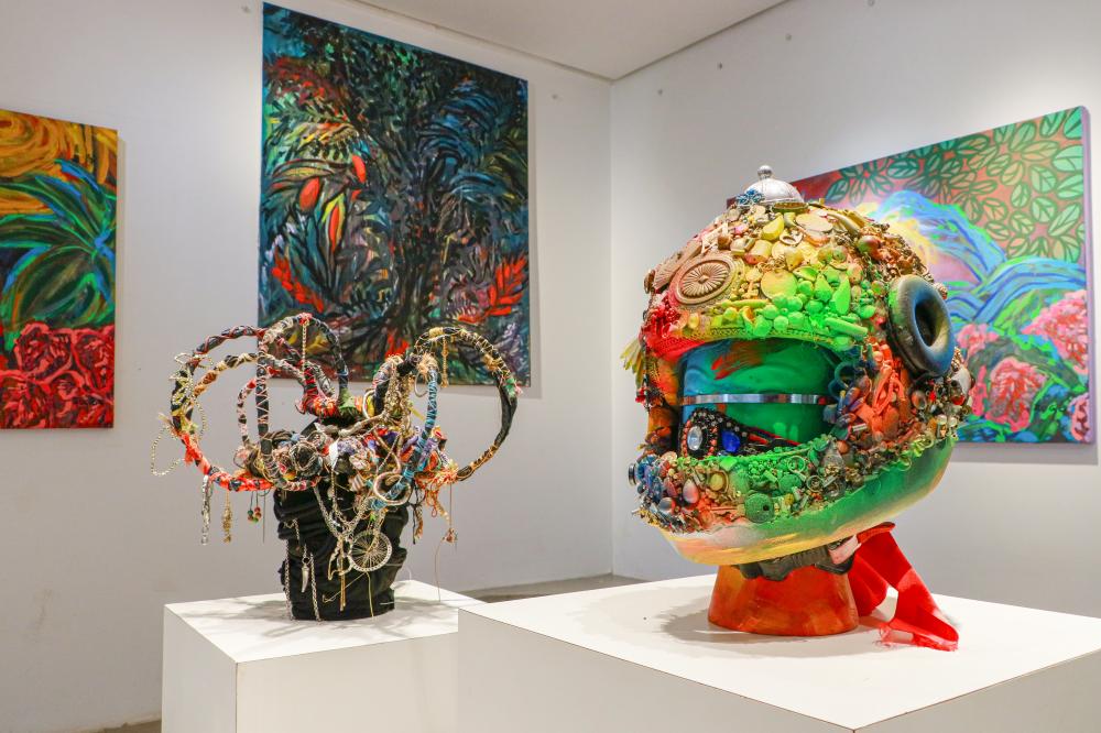 Galeria Municipal de Artes recebe a exposição “Entremeio”, do artista visual Rogo