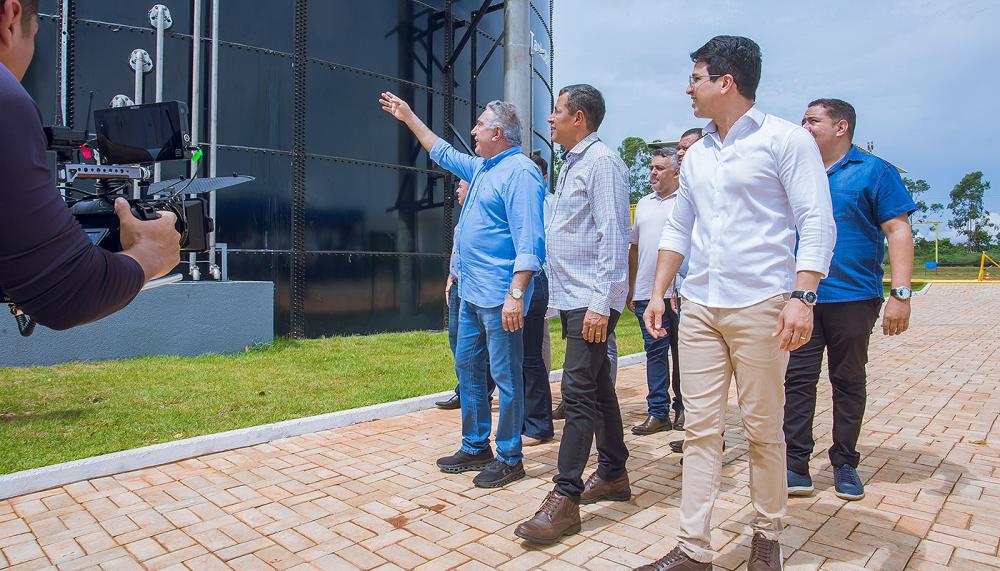 Governo do Tocantins participa da inauguração da Estação de Tratamento de Esgoto Pouso do Meio, em Gurupi
