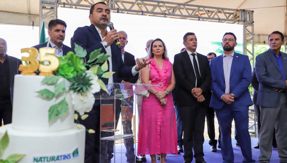 Governador Wanderlei Barbosa destaca desenvolvimento socioeconômico aliado à preservação ambiental na solenidade em comemoração aos 35 anos do Naturatins