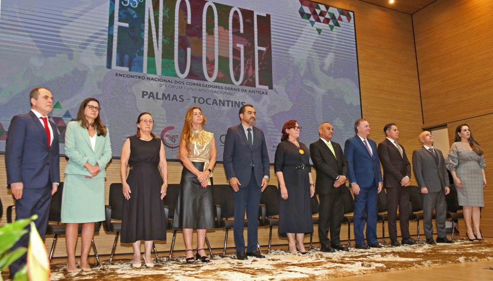 Governador Wanderlei Barbosa participa da abertura do Encontro Nacional dos Corregedores-Gerais da Justiça em Palmas e 5º Fórum Fundiário Nacional 