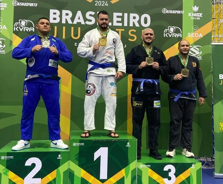 Atleta tocantinense conquista o Vice-campeonato Brasileiro de Jiu-Jitsu