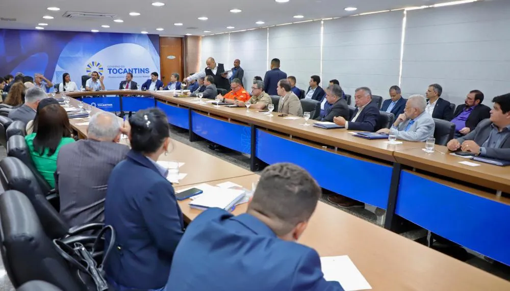 Governador Wanderlei Barbosa reúne secretários para alinhar novas estratégias no plano de governança