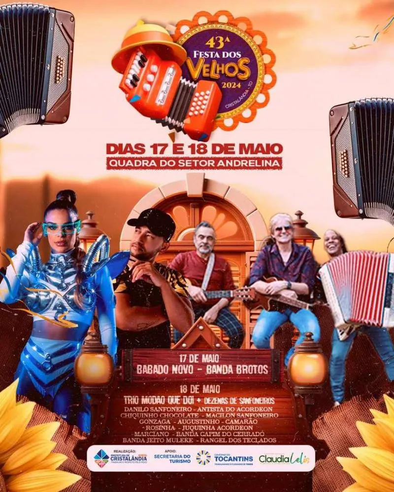 Cristalândia mantém a tradição da Festa dos Velhos com mais uma edição em 2024