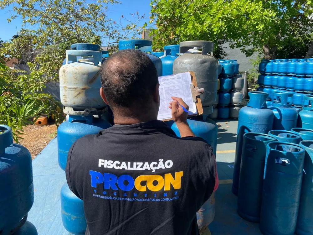 Procon Tocantins divulga pesquisa de preço do Gás de Cozinha em 12 cidades do estado