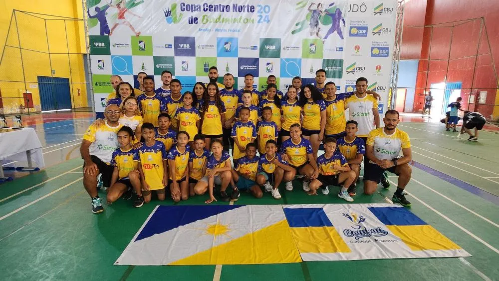 Com o apoio do Governo do Tocantins, delegação estadual conquista 40 medalhas na Copa Centro Norte de Badminton