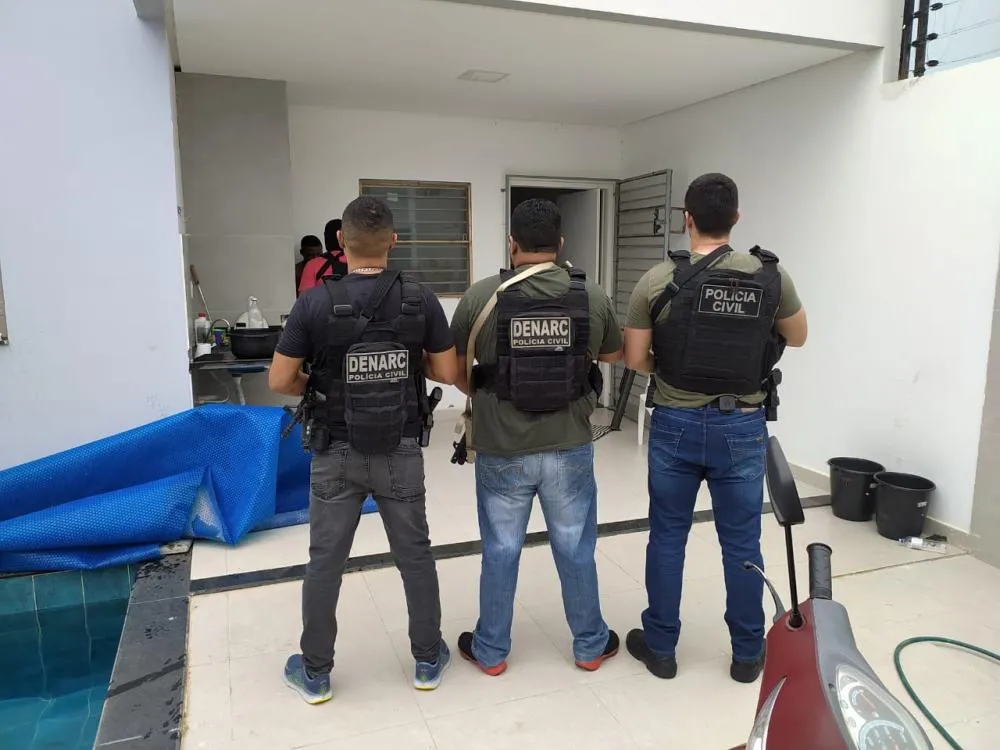 Polícia Civil prende líder de organização criminosa responsável por movimentar tráfico de drogas e promover homicídios em Palmas