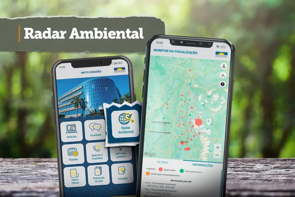 MPTO monitora e disponibiliza a todos os cidadãos informações sobre desmatamentos, queimadas e destinação de resíduos sólidos