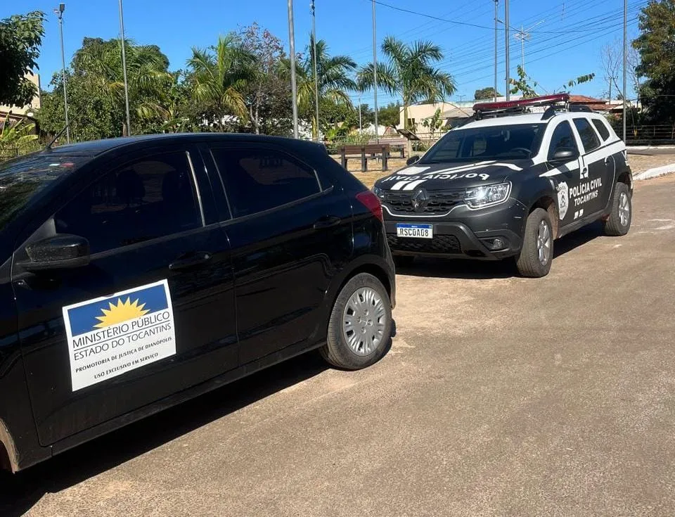 Polícia Civil cumpre mandado de busca e apreensão em cartório no município de Novo Jardim no Tocantins