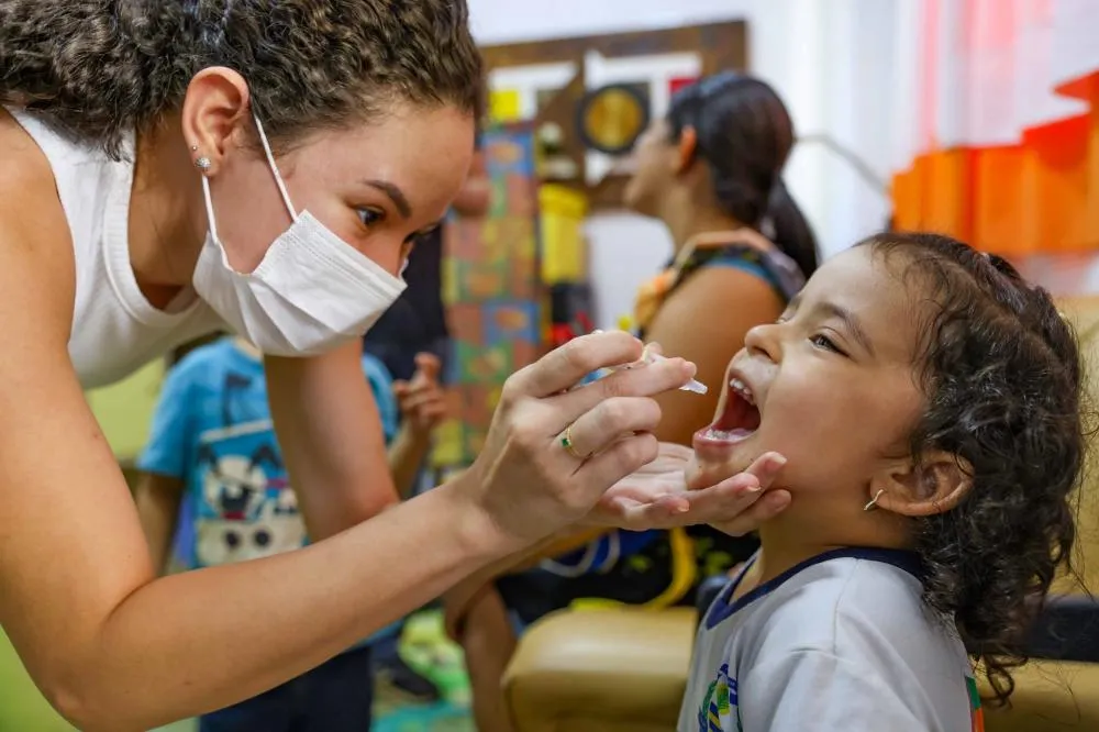 Em Palmas, campanha de vacinação contra a poliomielite é ampliada até 30 de junho