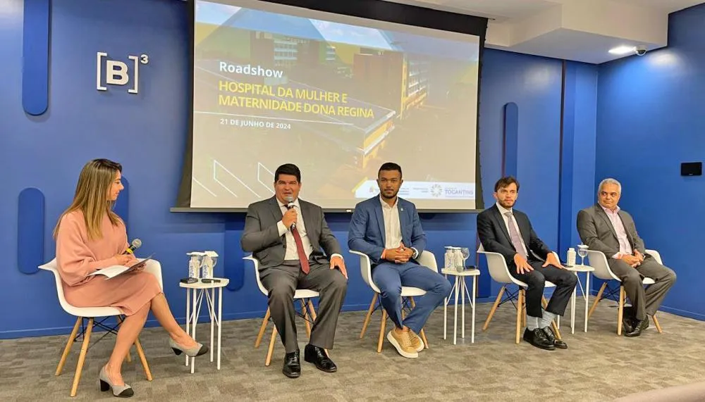 Governo do Tocantins apresenta proposta de Parceria Público-Privada do novo Hospital da Mulher e Maternidade Dona Regina durante Roadshow realizado na Bolsa de Valores em São Paulo