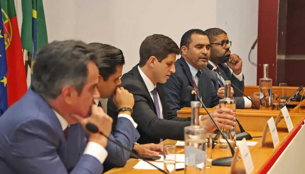 Governador Wanderlei Barbosa analisa cenário do Tocantins e os desafios das políticas públicas durante painel no Fórum de Lisboa