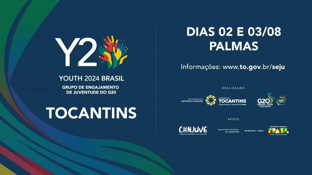 Governo do Tocantins promove encontro do grupo oficial de engajamento de juventude do G20 em Palmas
