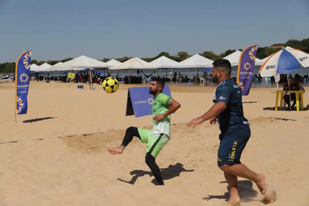 Projeto esportivo desenvolvido pelo Governo do Tocantins movimenta a Praia da Gaivota no aniversário de Araguacema