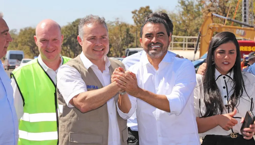 Governador Wanderlei Barbosa e ministro Renan Filho inauguram primeira etapa da duplicação da BR-153, em Gurupi