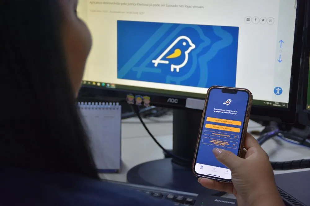 Aplicativo Pardal 2024 receberá denúncias de propaganda eleitoral irregular na internet, informa TRE-TO