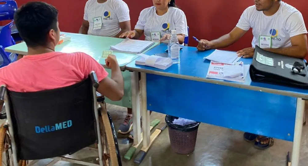 Cresce 41,46% número de eleitores com deficiência ou mobilidade reduzida no Tocantins
