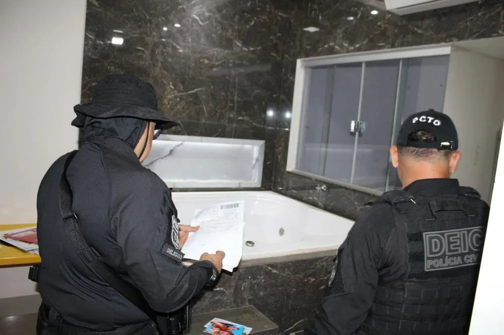 Operação Embrião: FICCO cumpre mandados de busca e apreensão e de prisão contra grupo apontado por apoiar assaltantes de bancos no Tocantins