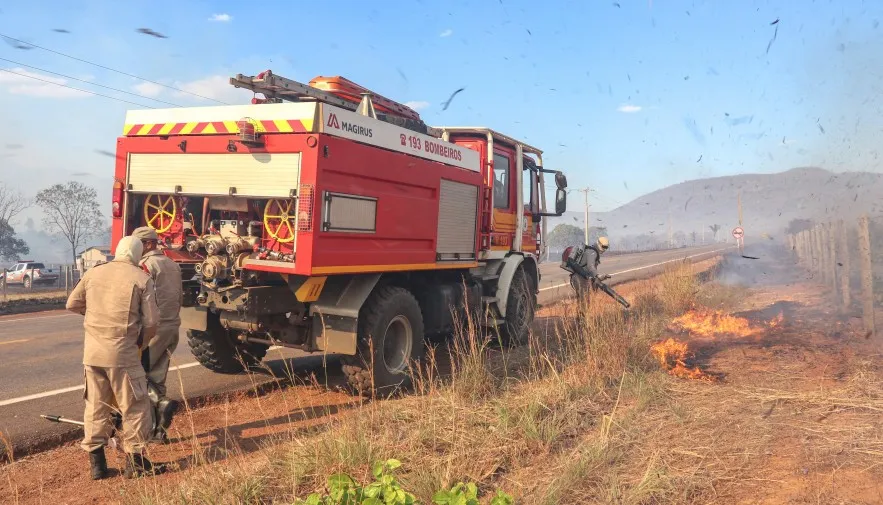 Governo do Tocantins realiza força-tarefa para fiscalizar e combater queimadas em Taquaruçu