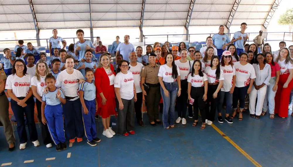 Idealizado pela primeira-dama Karynne Sotero, projeto “Por Todas as Marias” encerra primeira fase em Palmas com ação educativa e de conscientização
