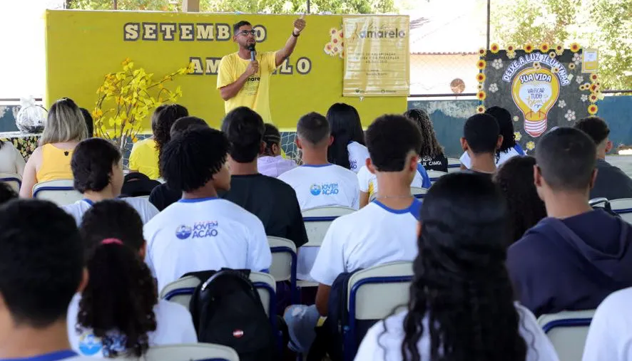 Com apoio do Governo do Tocantins, projeto "Você é importante" já beneficiou mais de 3 mil jovens em programação do Setembro Amarelo