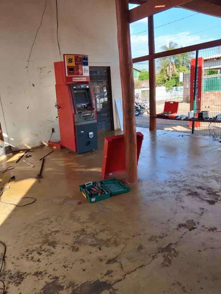 Único caixa eletrônico de Taquaruçú é removido do Distrito