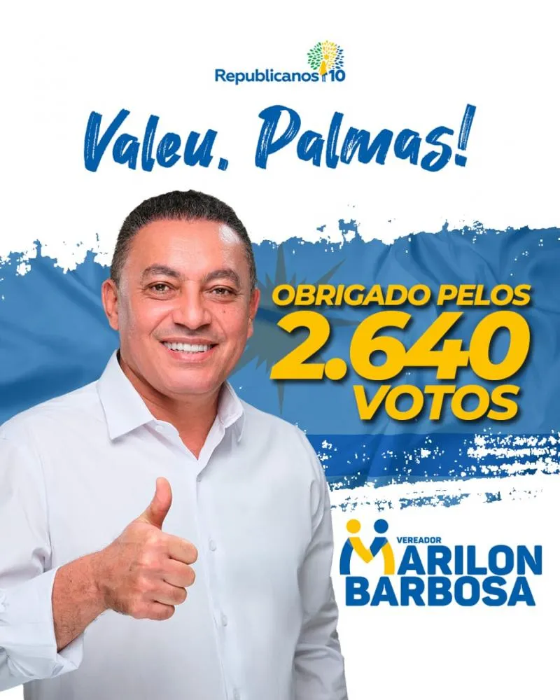 Marilon Barbosa é reeleito com 2.640 voto