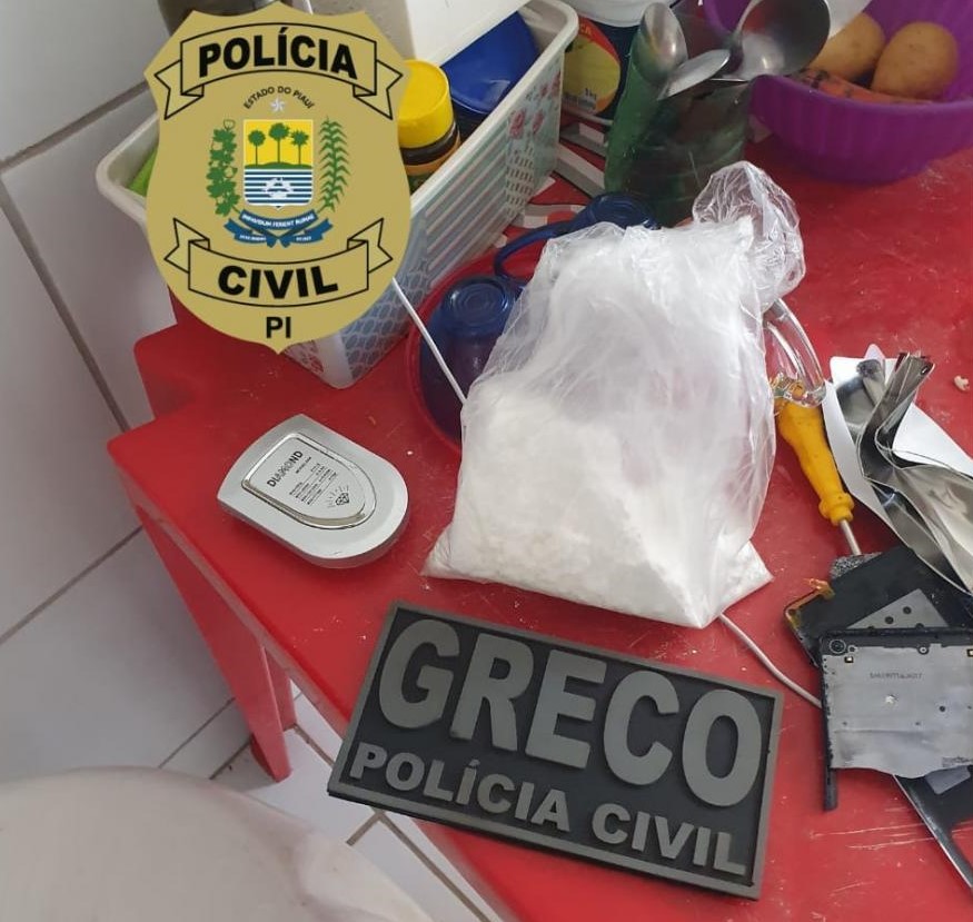 Preso suspeito de estourar cofre de posto de combustível em Teresina