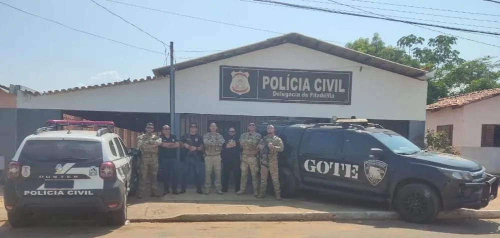 Polícia Civil do Tocantins prende suspeito de tráfico de drogas em Filadélfia