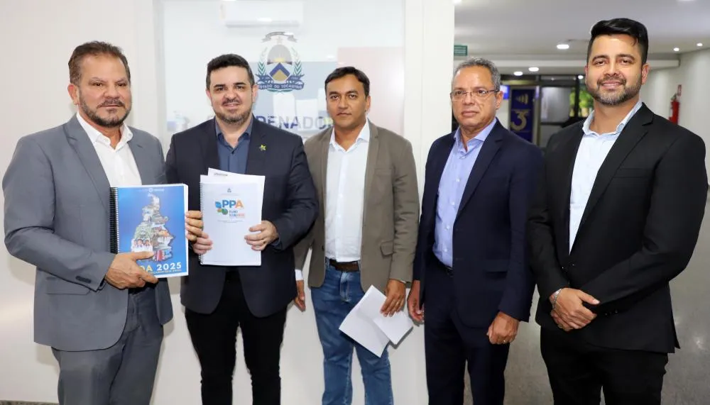 Governo do Tocantins apresenta à Aleto Projeto de Lei Orçamentária de R$ 17,39 bilhões para 2025