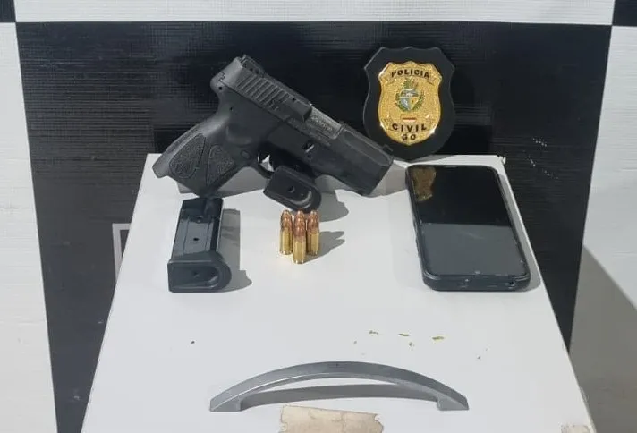 Em ação conjunta, policiais civis do Tocantins e Goiás capturam homem investigado por homicídio e tentativa de feminicídio ocorridos em Luziânia