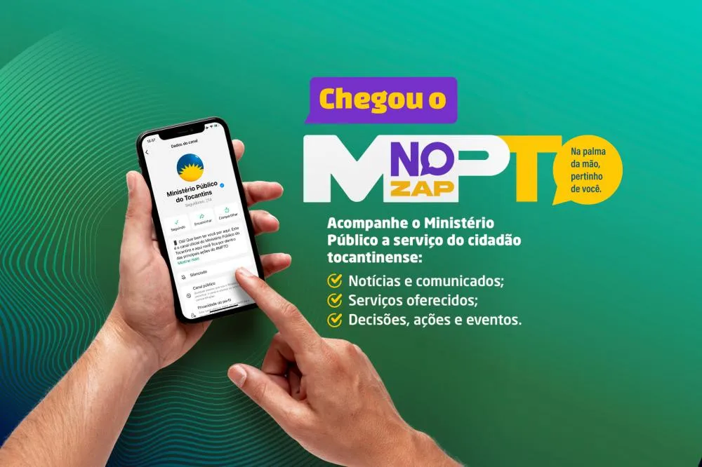 MPTO inova e lança canal oficial no WhatsApp