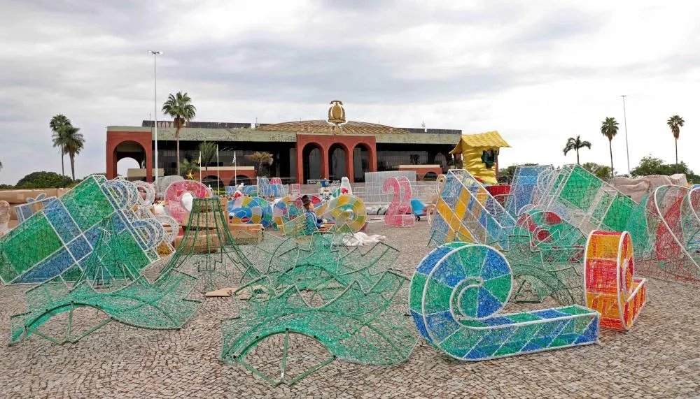 Governo do Tocantins realiza ajustes finais para a maior programação de Natal na Praça dos Girassóis