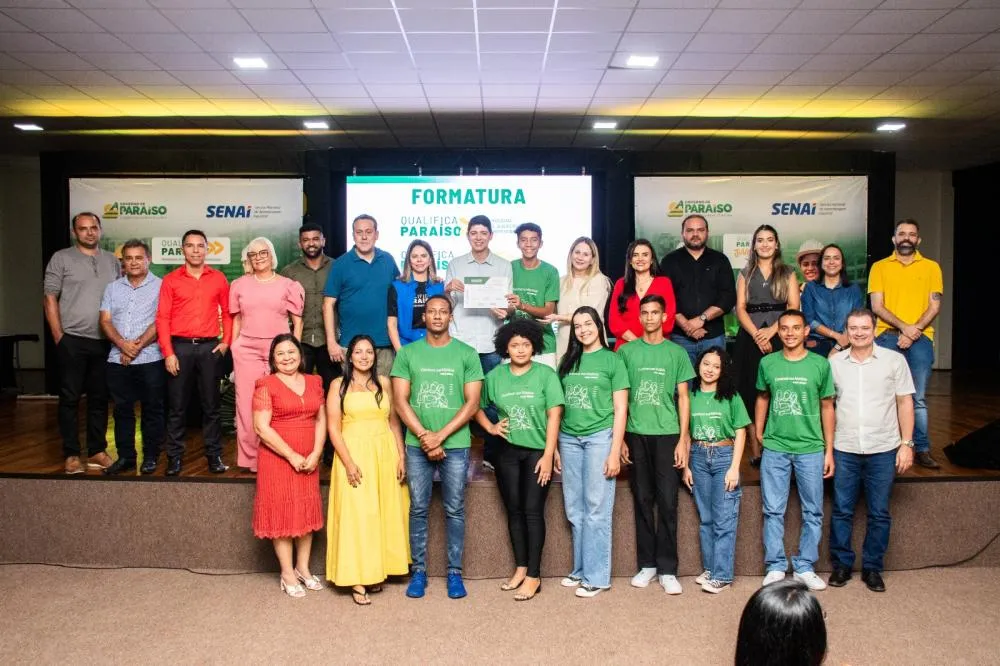 Prefeitura de Paraíso e SENAI Certificam 445 Alunos em Cursos de Qualificação Profissional
