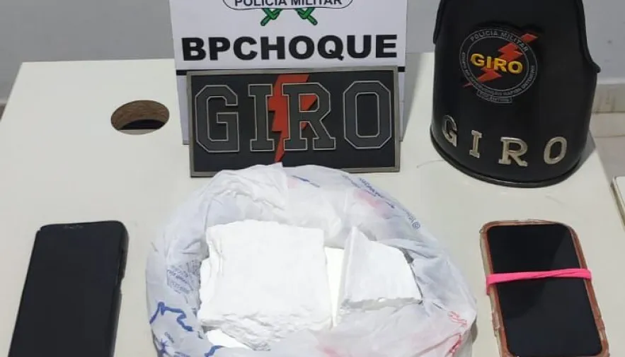 Homem é preso pela Polícia Militar por tráfico de drogas em Palmas